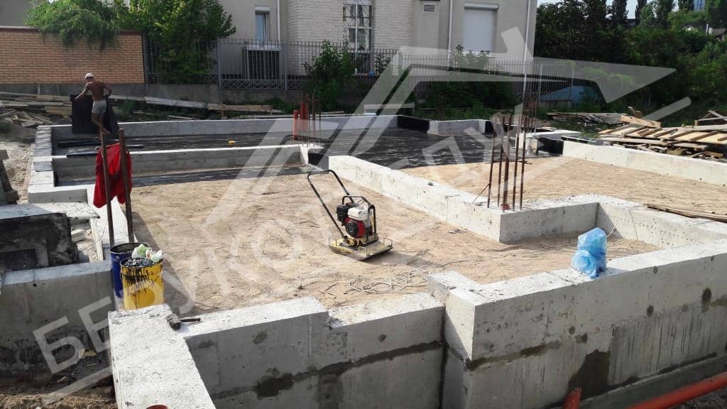 Фундамент - одноэтажный дом в Раменском