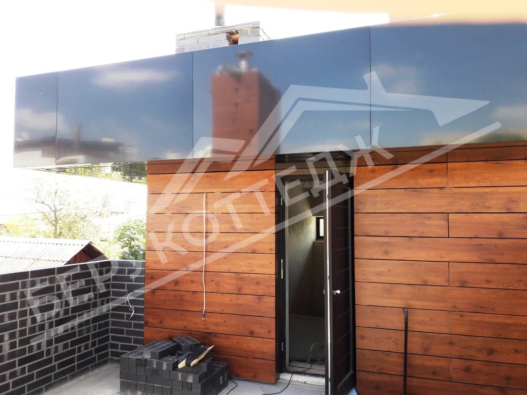 Кровля - одноэтажный дом в Раменском (2)