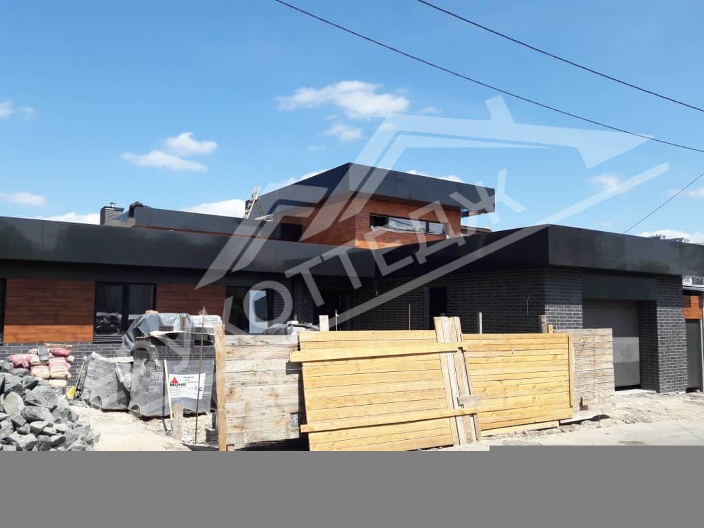 Забор - одноэтажный дом в Раменском (3)