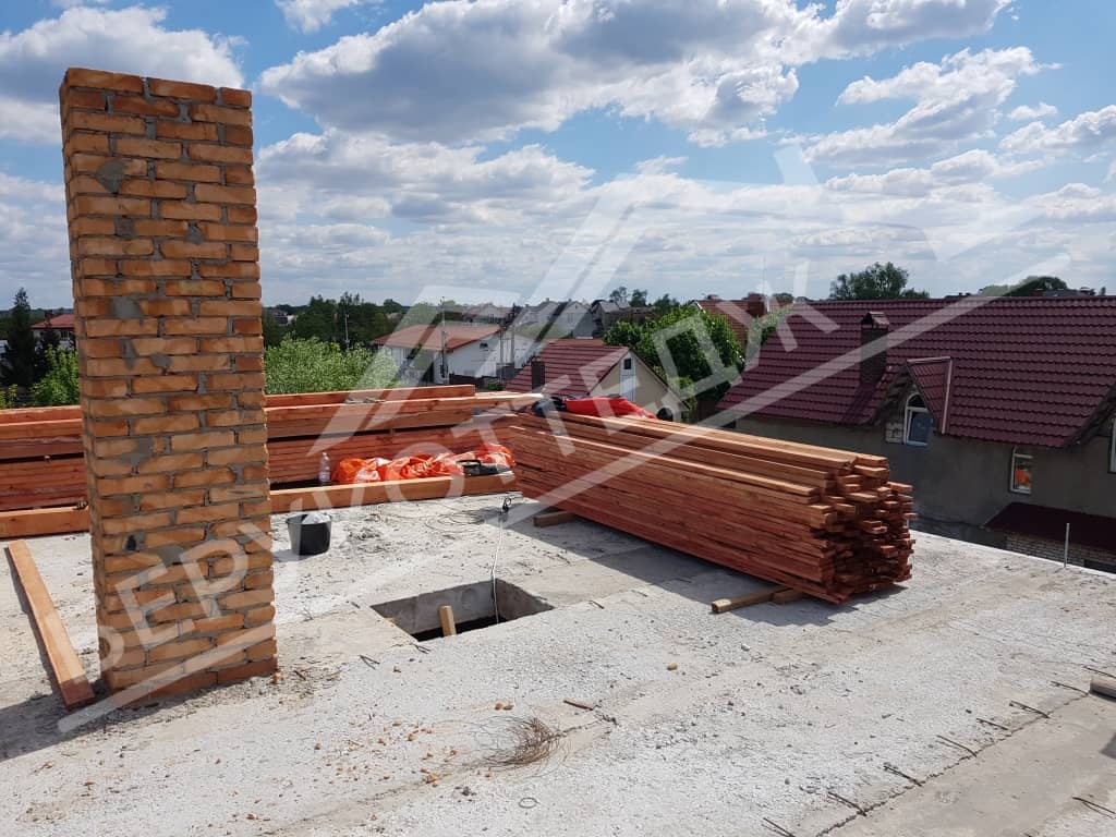 Перекрытия - дом в Сергиевом Посаде